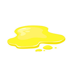 Juice Spill Puddle Of Yellow Liquid Orange