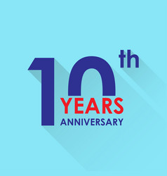 10 Years Anniversary Icon