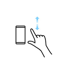 Actions To Operate A Smartphone Zoom