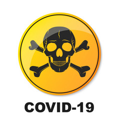 Covid-19 Warning Symbol Coronavirus Danger Sign