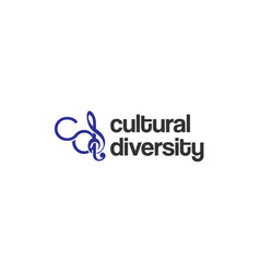 Minimalist Cultural Diversity Melody Logo Design