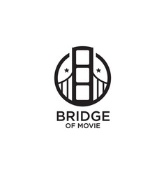 Movie Maker Company Logo Design With Using Bridge