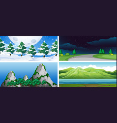 vector or raster for natural landscape vector or raster for natural landscape