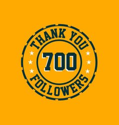 Thank You 700 Followers Celebration