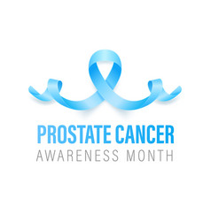 Prostate Cancer Banner Card Placard With