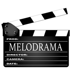 Melodrama Movie Clapperboard