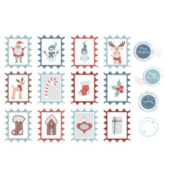 Cute Christmas Postmarks And New Years Stamps