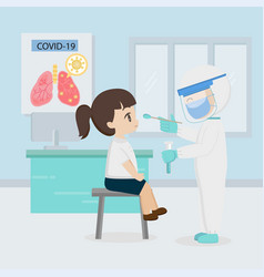 Covid19 19 Nasal Swab Test Flat