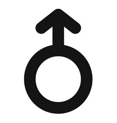 Male Sign Icon Simple Gender Man Poster