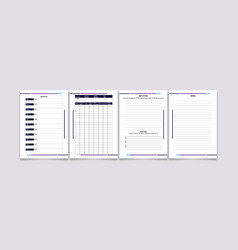 Journal Design Template For Stock Trading