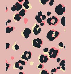 Pink Leopard Seamless Design