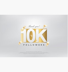 Thank You 10k Followers Simple Design