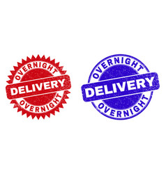 Overnight Delivery Rounded And Rosette Watermarks