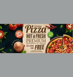 Pepperoni Cheese Pizza Ads