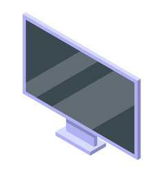 Tv Lounge Icon Isometric Style