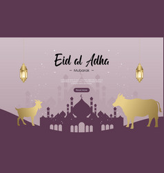 Eid Al Adha Mubarak Islamic Festival Social Media