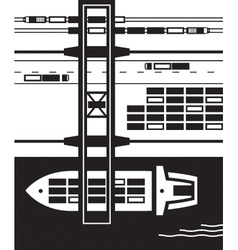 Cargo Terminal From Above