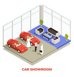 Saudi Car Showroom Composition