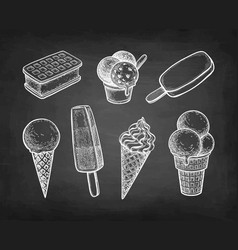 Ice Cream Chalk Sketches