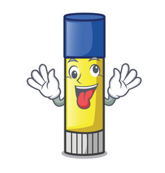 Crazy Cute Cartoon On The Glue Stick