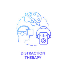 Distraction Therapy Concept Icon