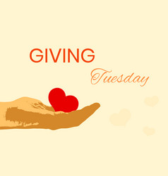 Giving Tuesday Concept