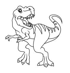 Cartoon Dinosaur Brontosaurus Lin