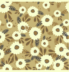 Seamless Floral Pattern Based On Traditional Folk