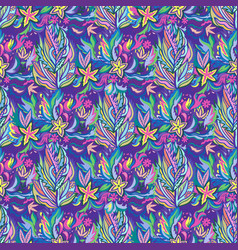 Colorful Ornamental Psychedelic Pattern Funky