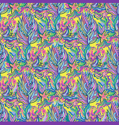 Colorful Ornamental Psychedelic Pattern Funky