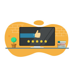 Film Movie Rating Review Icon Graphic Flat