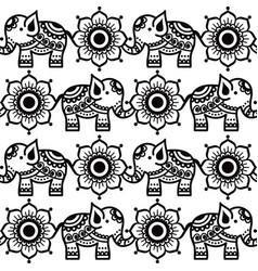 Indian Inspired Seamless Pattern