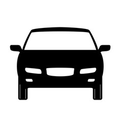 Car Icon On White Background