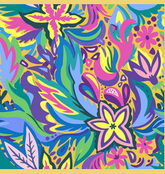 Colorful Ornamental Psychedelic Pattern Funky