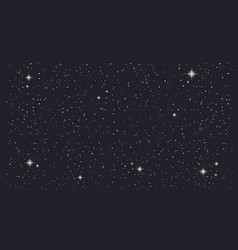 Stary Night Sky Horizontal Background