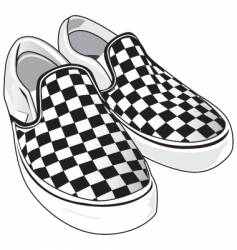 Checkered Vans