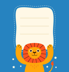 Hand Drawn Kids Cards Template