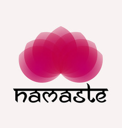 Namaste Lotus