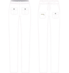 Women Slim Fit 6 Pocket Pant