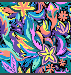 Colorful Ornamental Psychedelic Pattern Funky