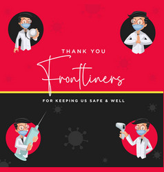 Thank You Frontliners For Keeping Us Safe And Well