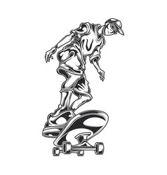 Man On Skate Board