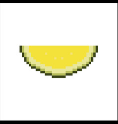 Pixel Art With Watermelon