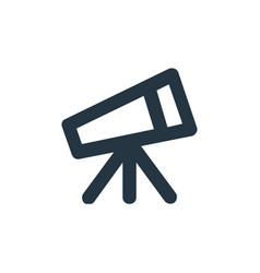 Telescope Icon Editable Stroke