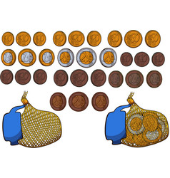 Cartoon Saint Nicholas Chocolate Coins