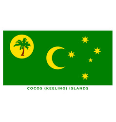 National Flag Cocos Keeling Islands