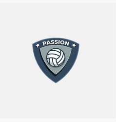 Volleyball Club Sport Logo Design