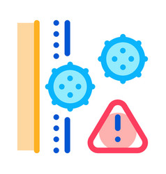 Subcutaneous Viruses Icon Outline