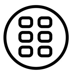 Zhaliang Dim Sum Outline Icon