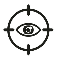 Eyesight Icon Simple Visual Care